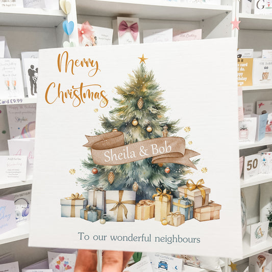 Christmas Card, Friends, Mum and Dad, Neigbbours
