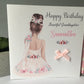 Ballerina Birthday Wrapping Paper