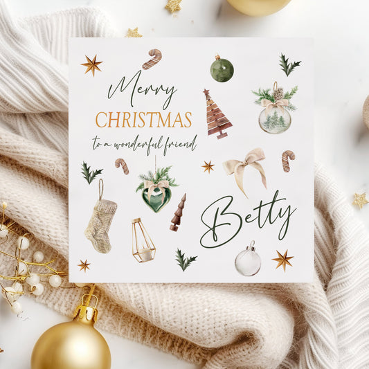 Personalised Christmas Card