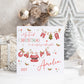 Personalised My First Christmas Card Washing Line