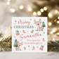 Personalised Christmas Card 'Reindeer'