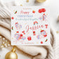 Personalised Christmas Card 'Unicorn'