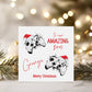Personalised Christmas Card 'Gamer'