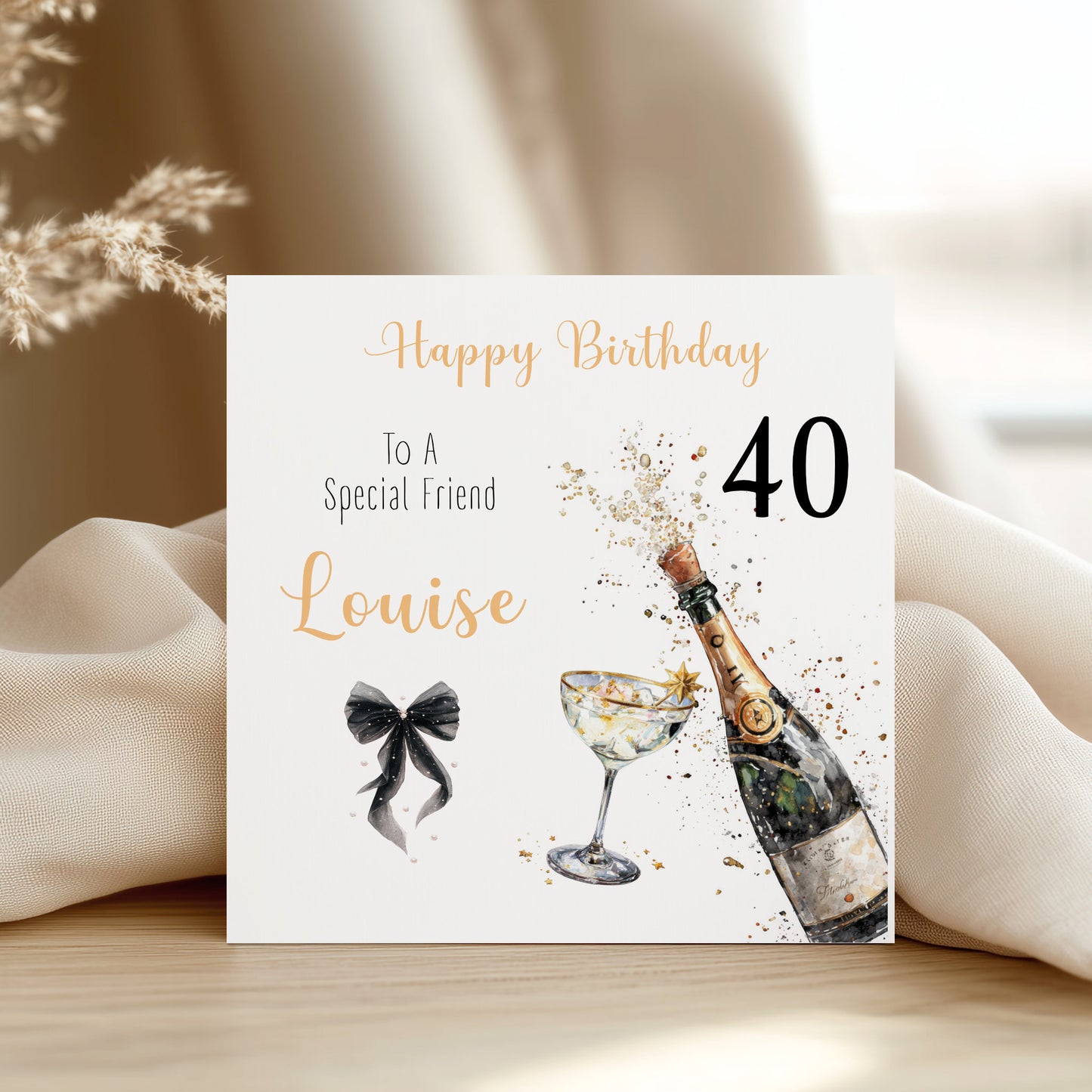 Personalised Birthday Card For Her