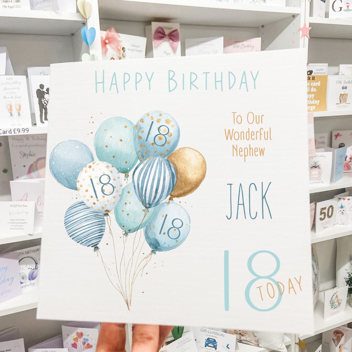 Personalised Birthday Card For Him