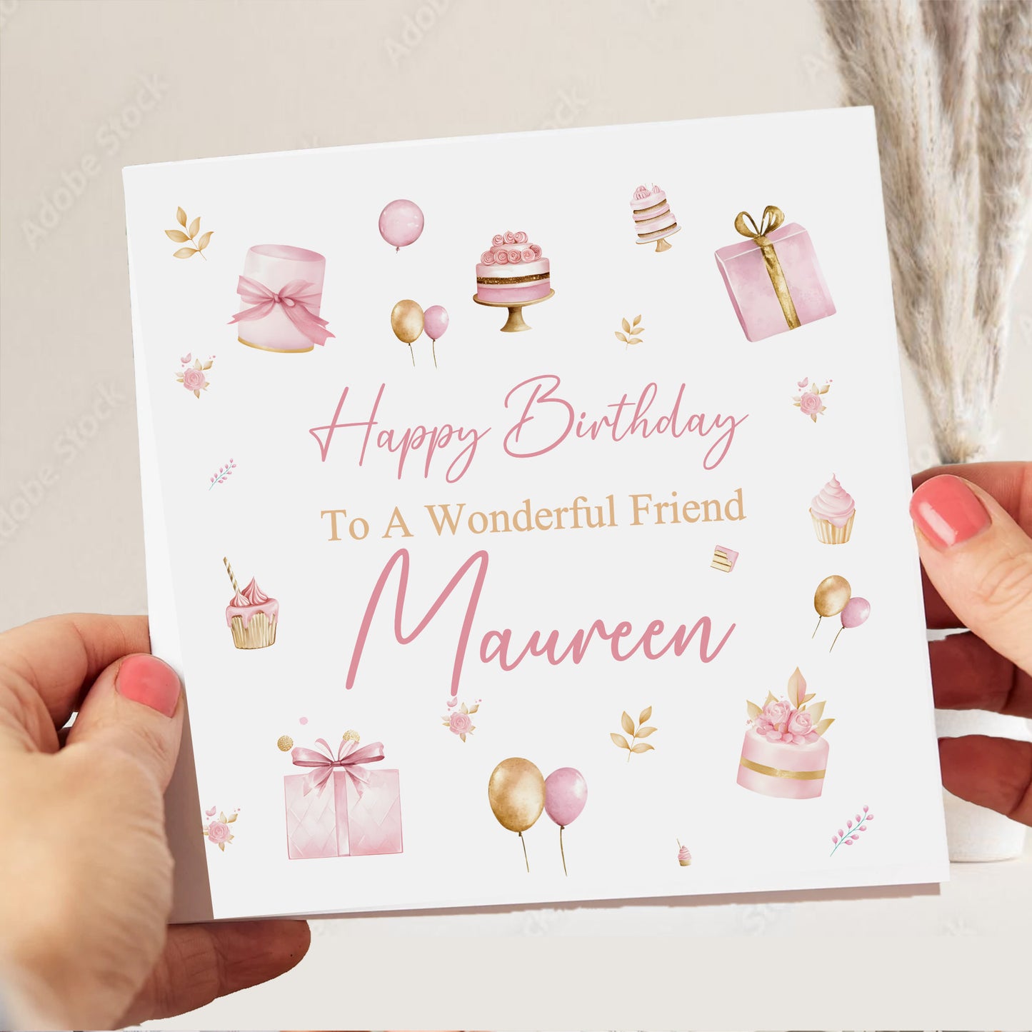 Personalised Birthday Card For Her
