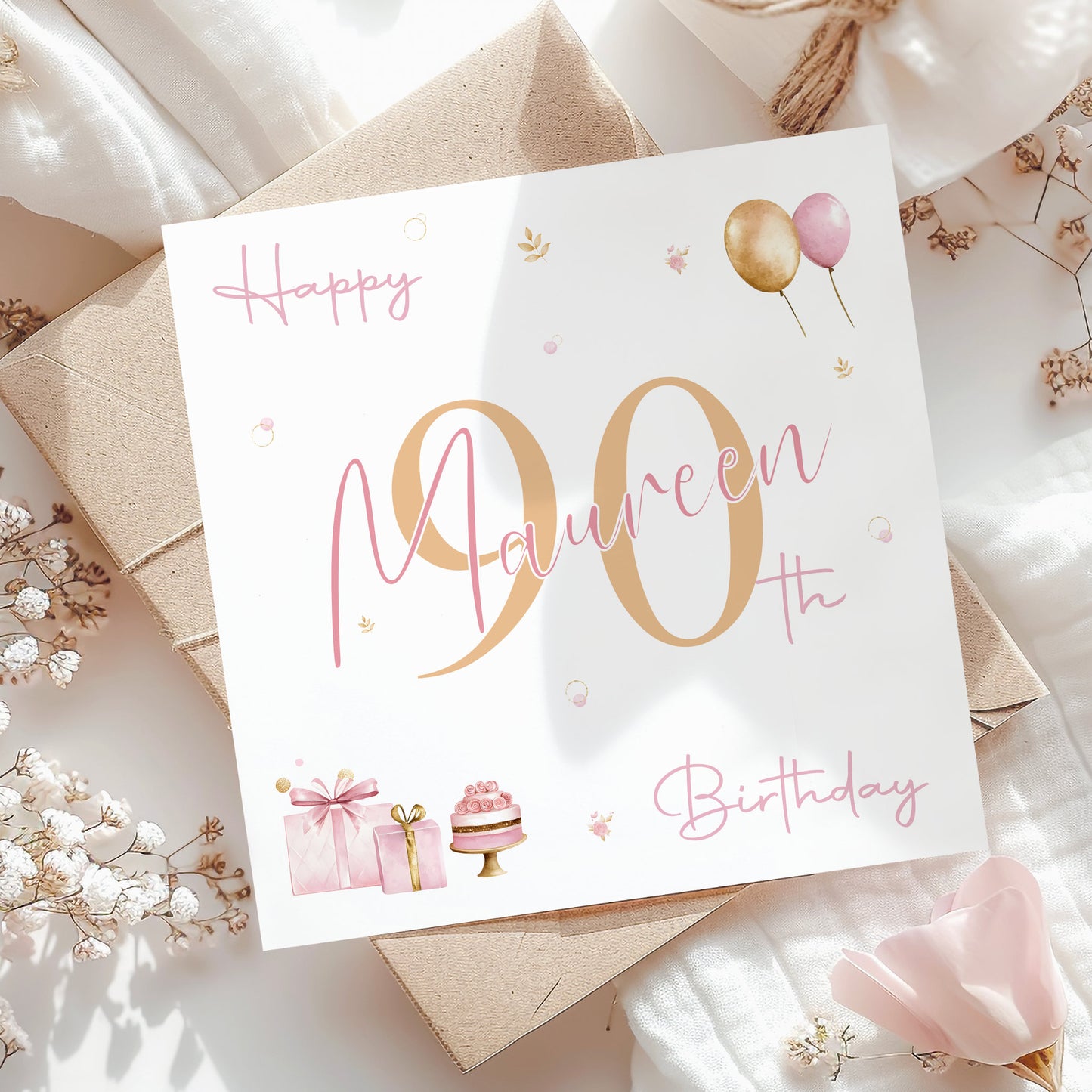 Personalised Birthday Card For Her