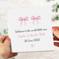 New Baby Money Gift Wallet Welcome to the World Baby Girl