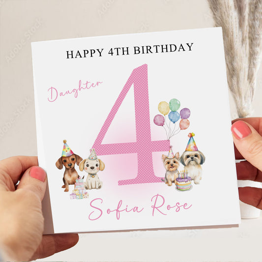 Personalised Children's Birthday Card