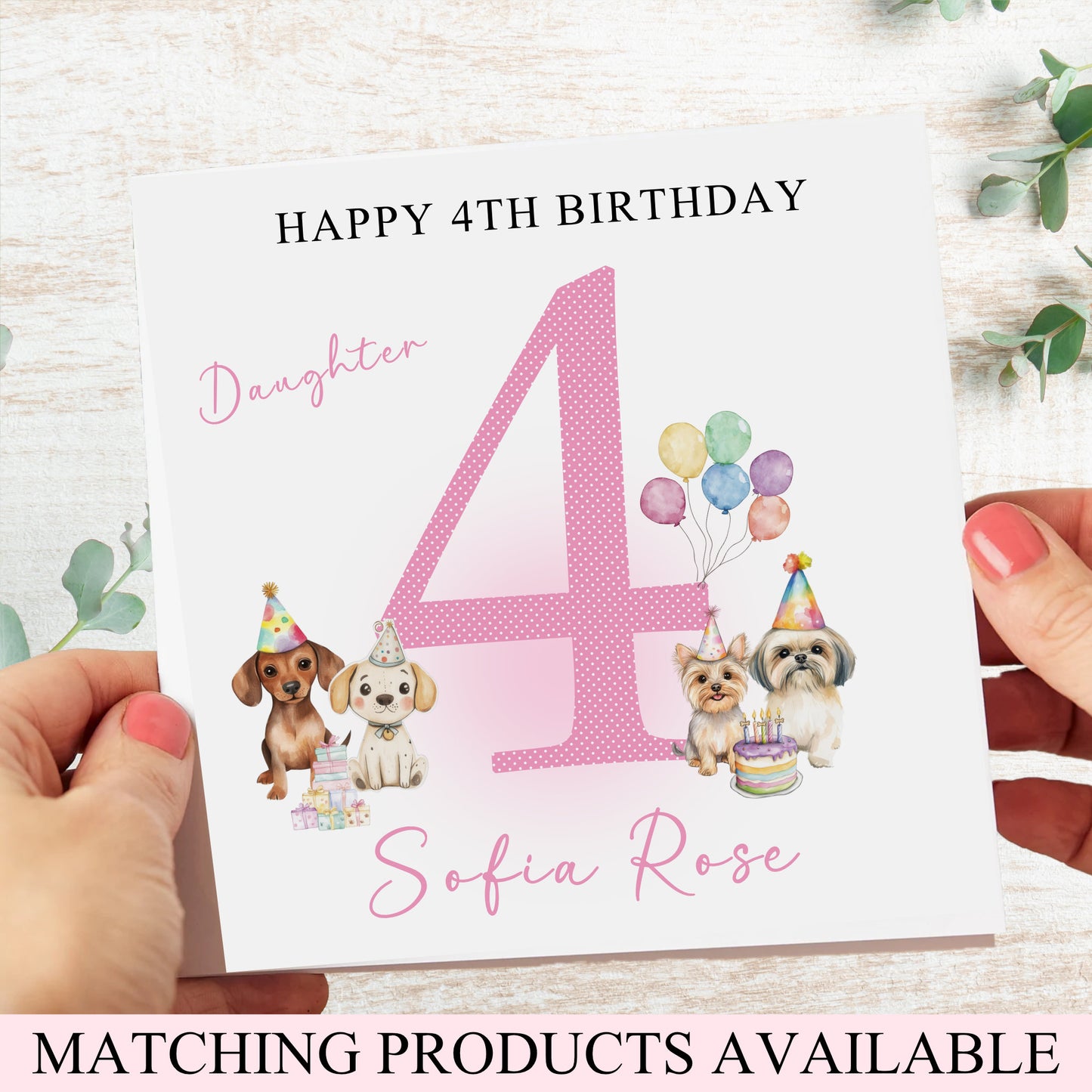 Personalised Children's Birthday Card