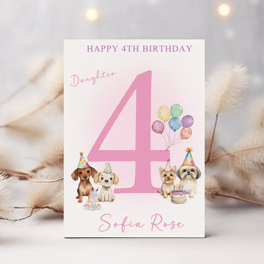 Personalised Children's Birthday Card