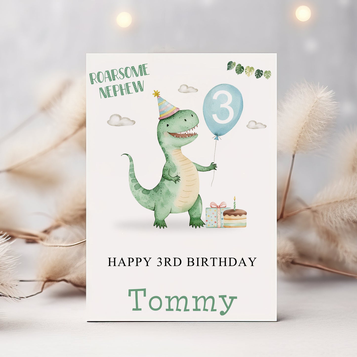 Personalised Children's Birthday Card