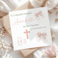 Personalised First Holy Communion Day Card