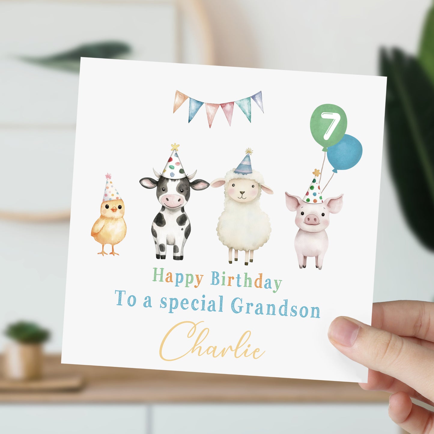 Personalised Children's Birthday Card