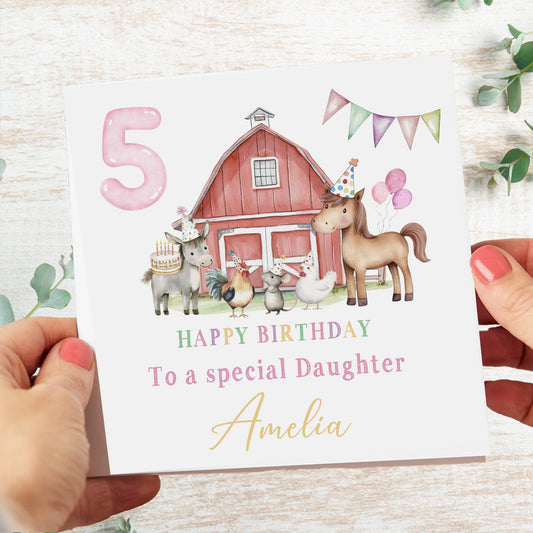Personalised Children's Birthday Card