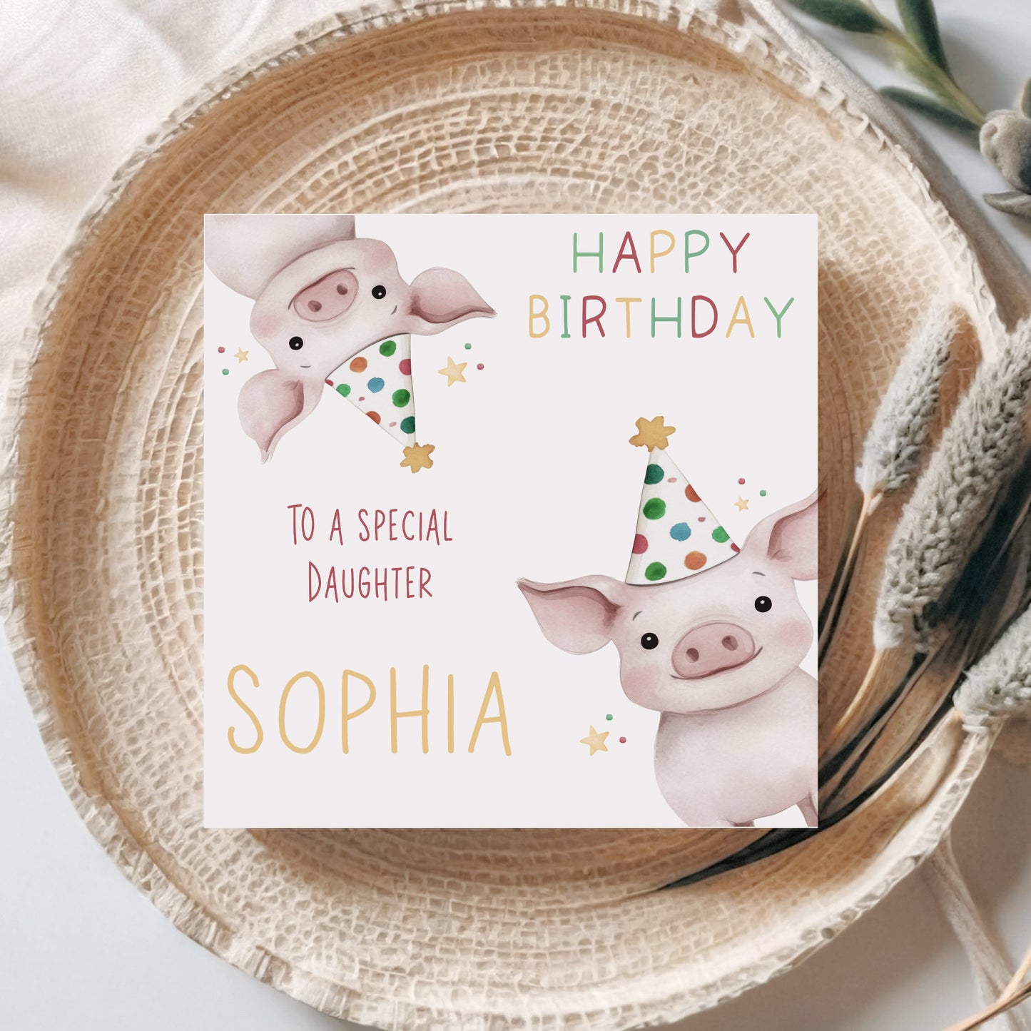 Personalised Children's Birthday Card