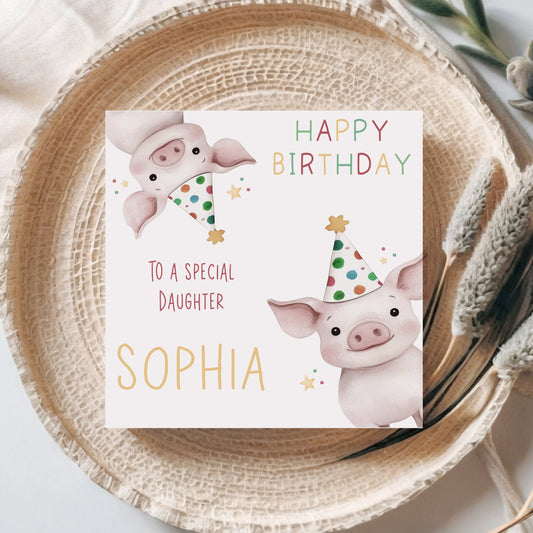 Personalised Children's Birthday Card
