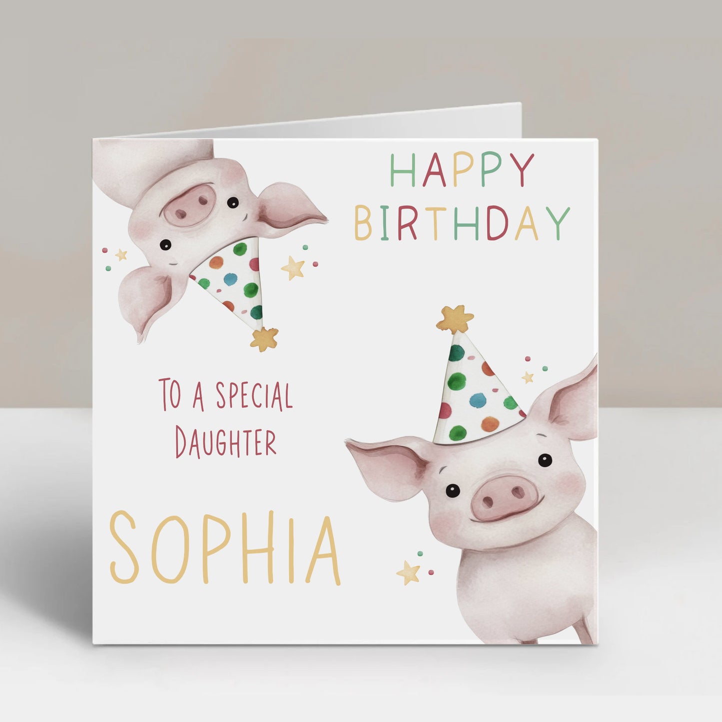 Personalised Children's Birthday Card