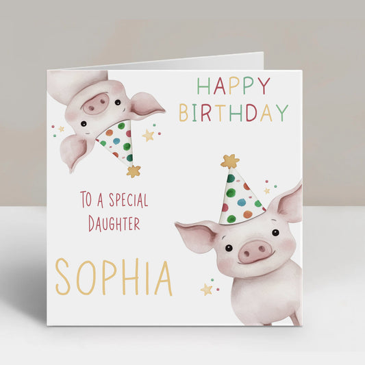 Personalised Children's Birthday Card