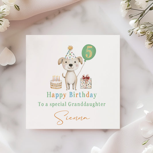 Personalised Children's Birthday Card