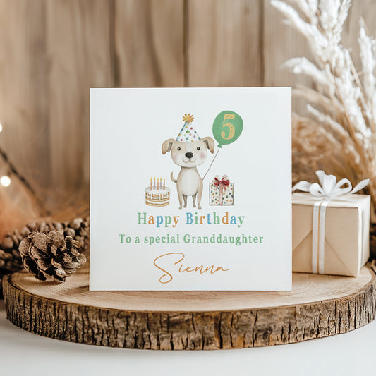 Personalised Children's Birthday Card