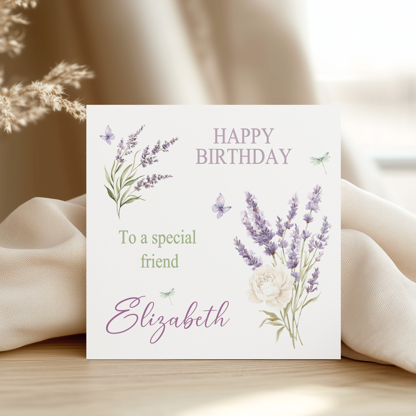 Personalised Birthday Card For Her