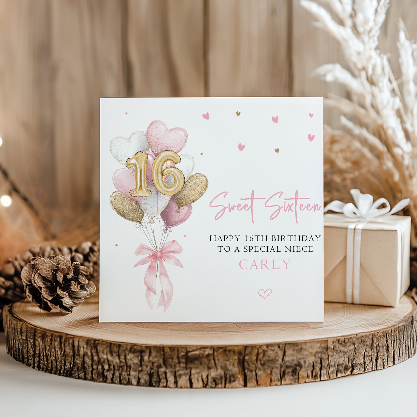 Personalised Birthday Card For Her