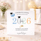 Personalised Male Graduation Card 2026 – University Graduation Congratulations Card