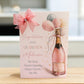 Personalised Large A4 Congratulations Graduation Card with Organza Bow & Gem