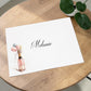Personalised Large A4 Congratulations Graduation Card with Organza Bow & Gem