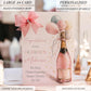Personalised Large A4 Congratulations Graduation Card with Organza Bow & Gem