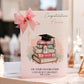 Personalised A4 Graduation Card with Organza Bow & Sparkle