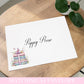Congratulations Graduation Card with Pastel Books