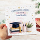 Personalised Exam Results Congratulations Card