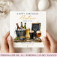 Personalised Birthday Beer Card – Cheers To You