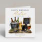 Personalised Birthday Beer Card – Cheers To You