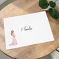 Large A4 Baby Shower Card For New Mum Mummy To Be Pink Girl