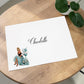 Luxury Personalised Large A4 Birthday Card with Bow & Sparkle