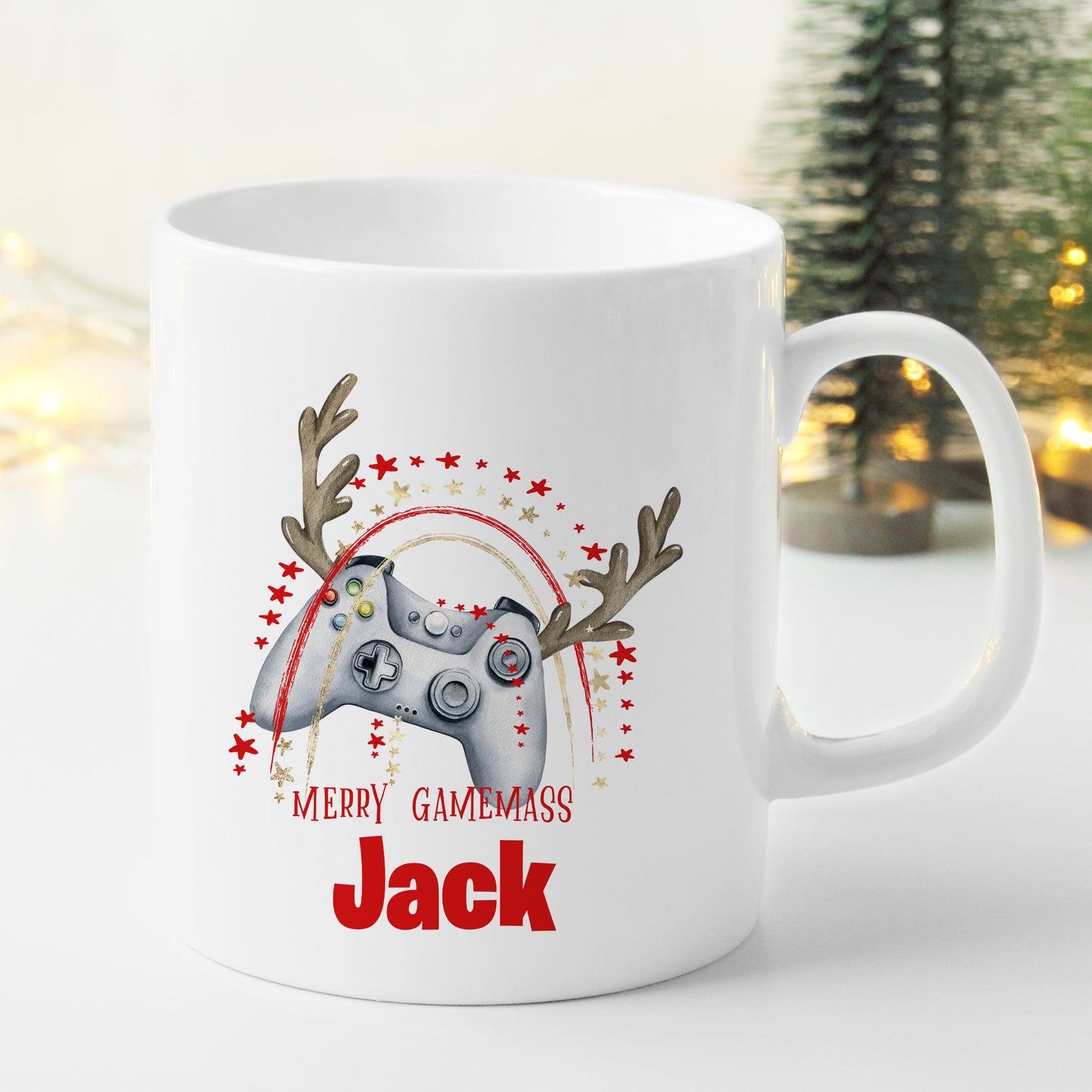 Personalised Christmas Mug, Stocking Filler, Christmas Eve Box, Hot Chocolate Mug
