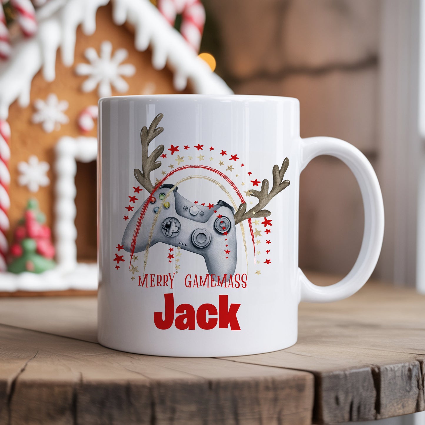 Personalised Christmas Mug, Stocking Filler, Christmas Eve Box, Hot Chocolate Mug