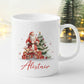 Personalised Children’s Christmas Mug – Santa Design | Custom Name Kids Holiday Gift