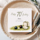 Personalised Lawn Bowls Birthday Card