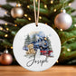 Personalised Christmas Tree Ornament Decoration, Childrens Christmas Keepsake