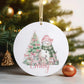 Personalised Christmas Tree Hanging Ornament Decoration
