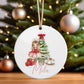 Personalised Christmas Tree Hanging Ornament Decoration Fairy