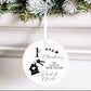 Custom First Christmas in New Home Ornament – Personalised Tree Decoration Keepsake