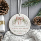 Personalised Christmas Ornament – Custom Tree Decoration For First Christmas New Home