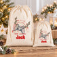 Personalised Cotton Christmas Santa Sack For Children Gamer Gaming