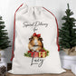 Personalised Christmas Santa Sack – Guinea Pig
