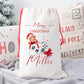 Personalised Santa Sack for Children Elf Gaming For Boy or Girl
